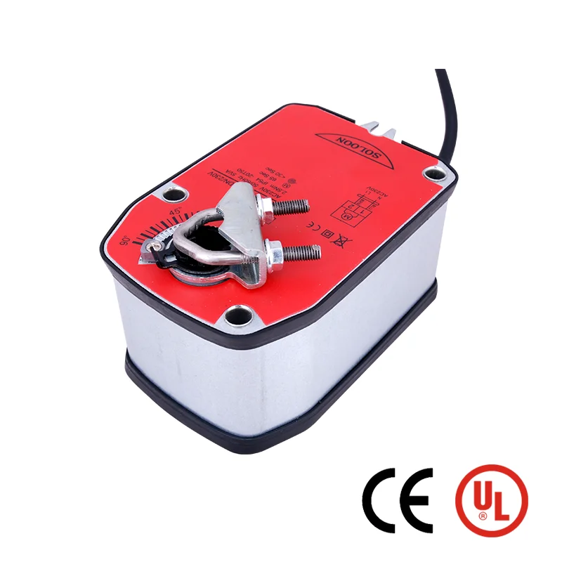 Систем вентиляции и кондиционирования 2.5 нм на/отключения возвратной пружиной привод заслонки