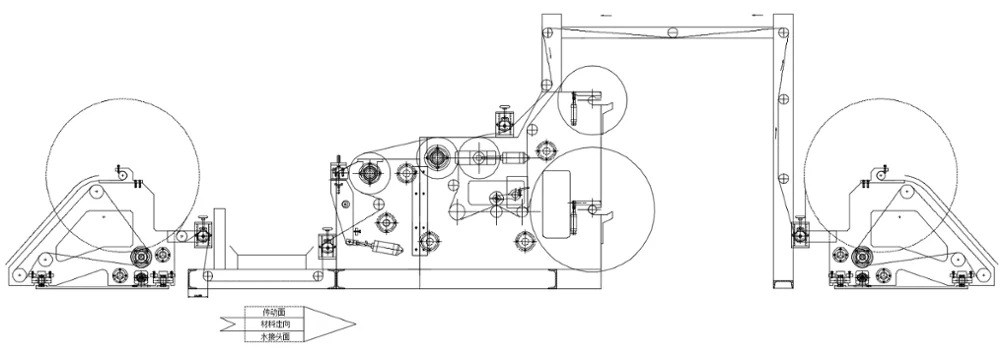 High Quality Hot melt adhesive extrusion coating machine
