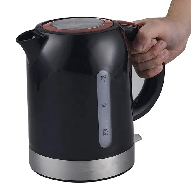 1.7l new design plastic kettle electric water heating jugs 2022