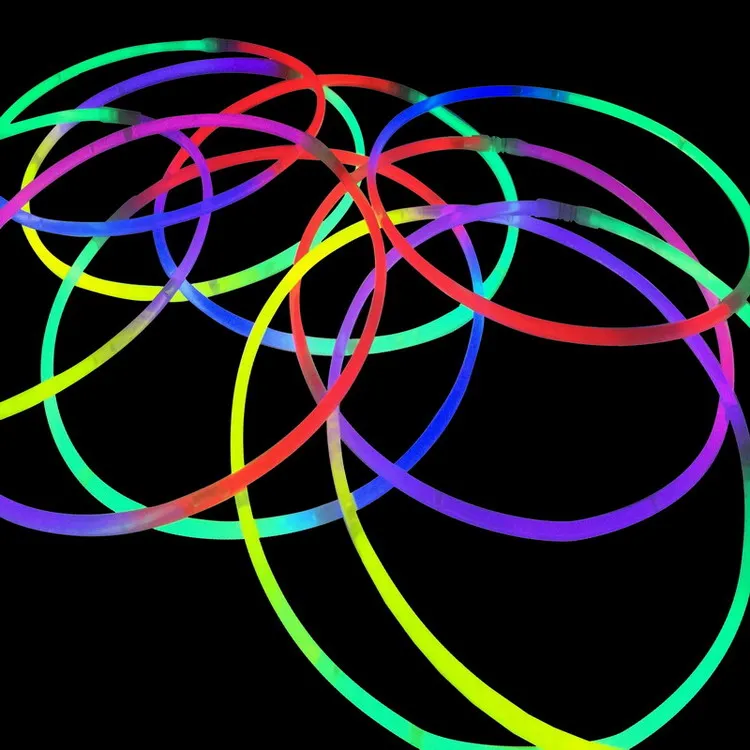 glow sticks necklace for halloween 22inch glow necklace party favors