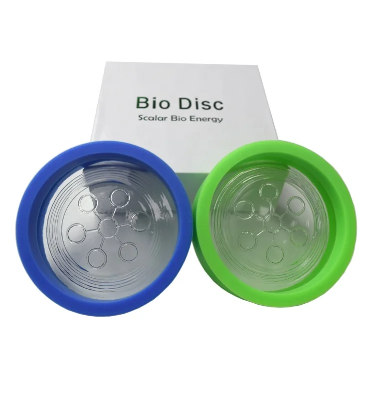 Newest Version Glass Material Alpha Spin Bio Disc 2 And 4 With Negative Ion