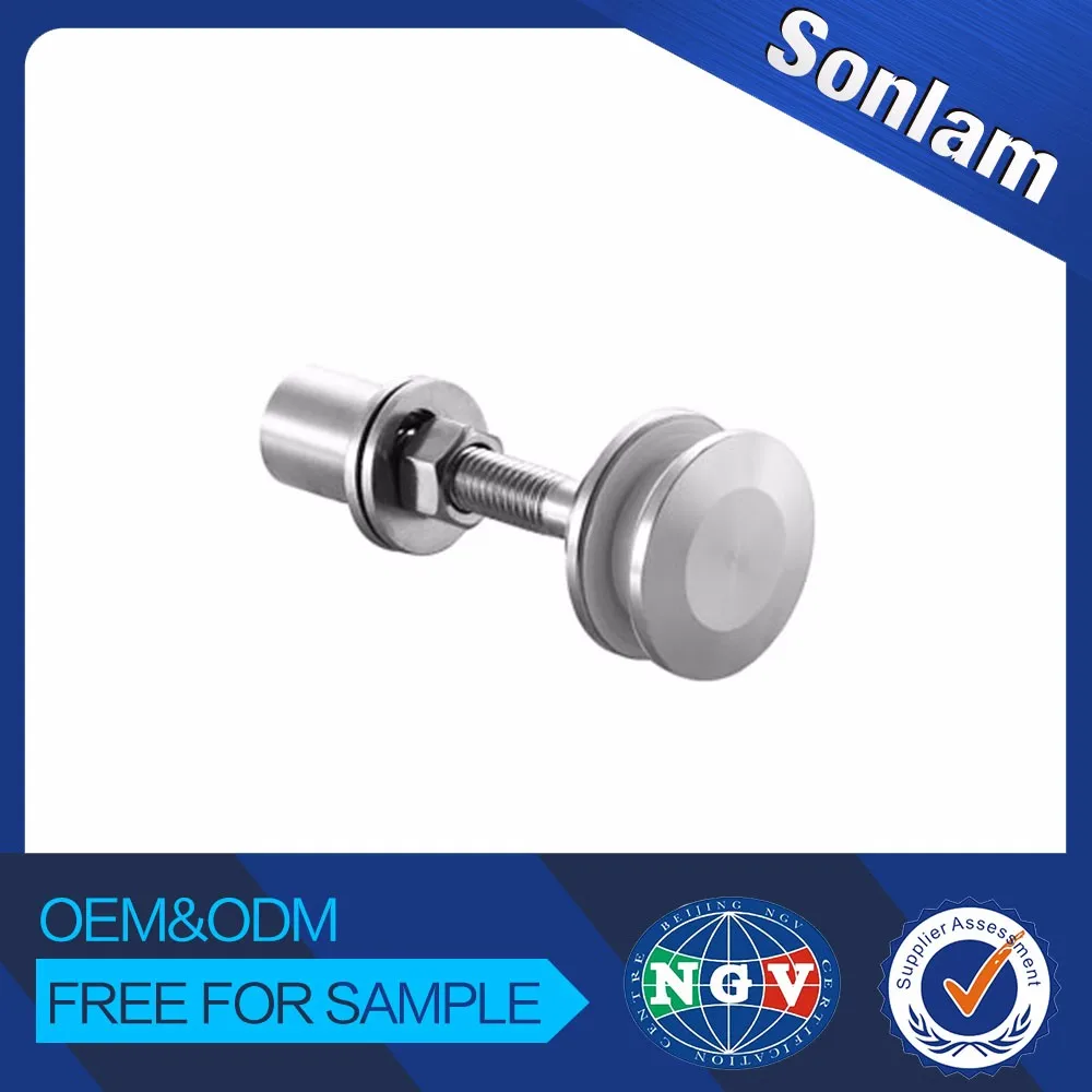 
Sonlam glass curtain customized stainless steel handrail fittings 