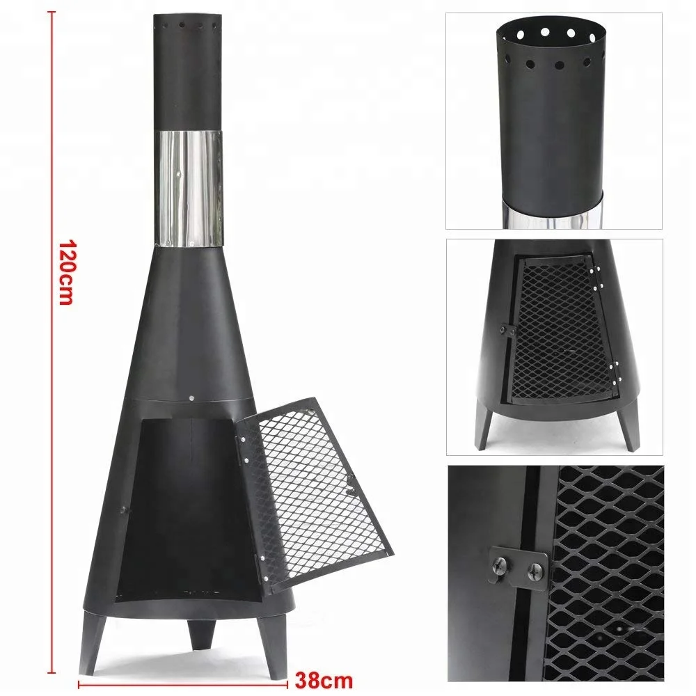 Manufactory garden metal chimenea heater fire pit