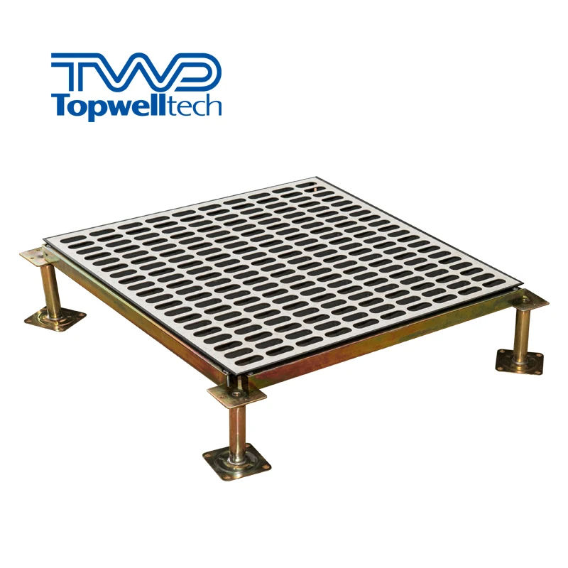 
China Factory Anti-static PVC PHL Air Flow Access All Steel Raised Floor 