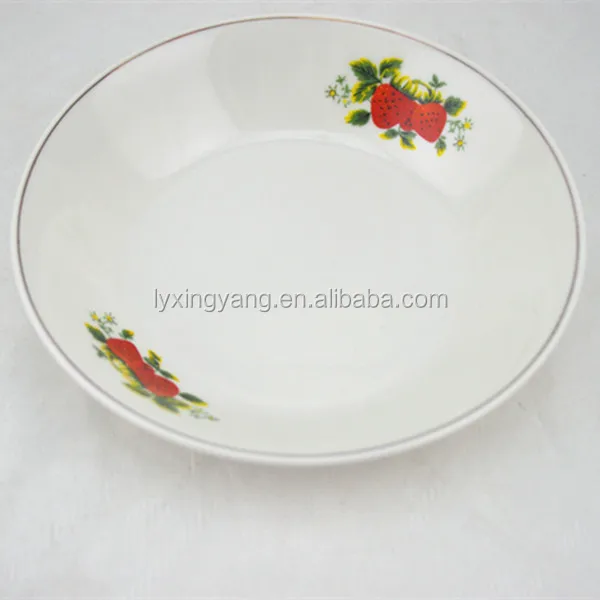 factory direct ceramic soup plates /porcelain dishes for homerware,6'-9'wholesale dinner plate,made in China plate