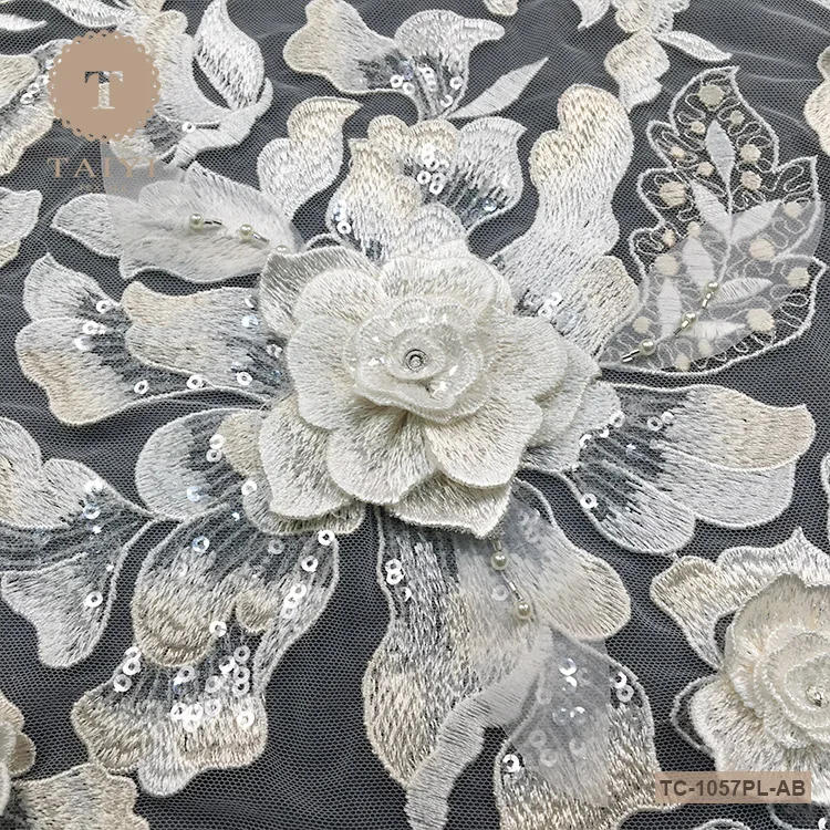 Eco-Friendly Lace Fabric Manufacture for Garment,Dress,Party,etc.