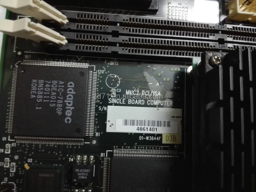 MMC2 PCI/ISA SINCLE BOARD COMPUTER 01-W3504F-01G PWB 84-8644F01A FAB REV A industrial motherboard well tested working