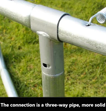 Garden 14ft round big outdoor trampoline tent with enclosure and basketball hoop