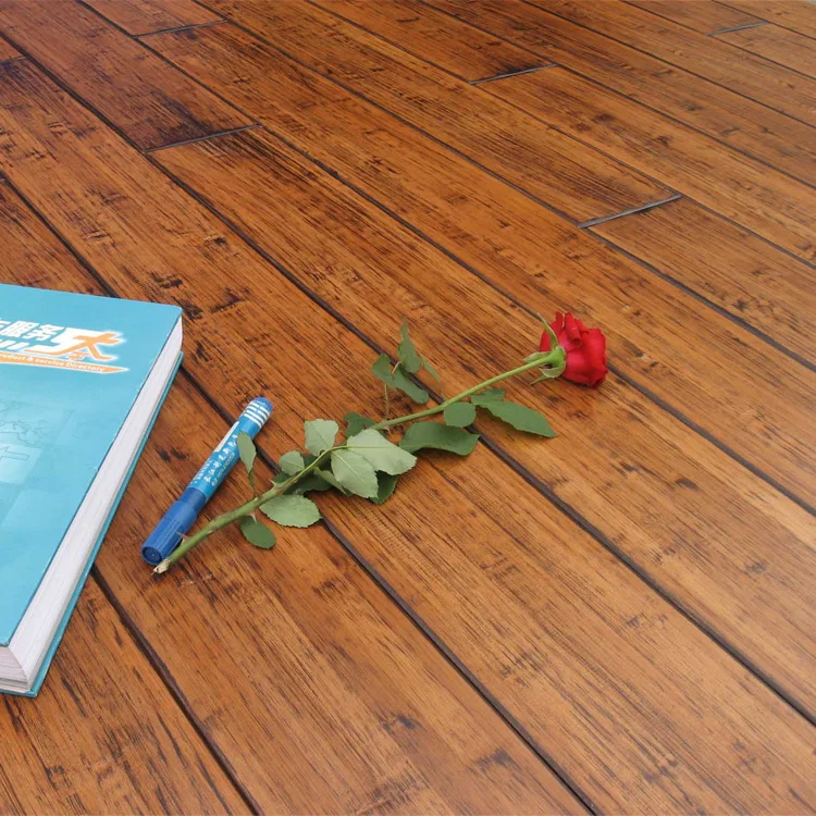 
flat grain waterproof floor custom making OEM outdoor bamboo plank 