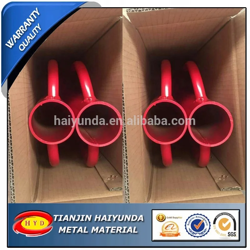 Red color manual Y Post driver/rammer