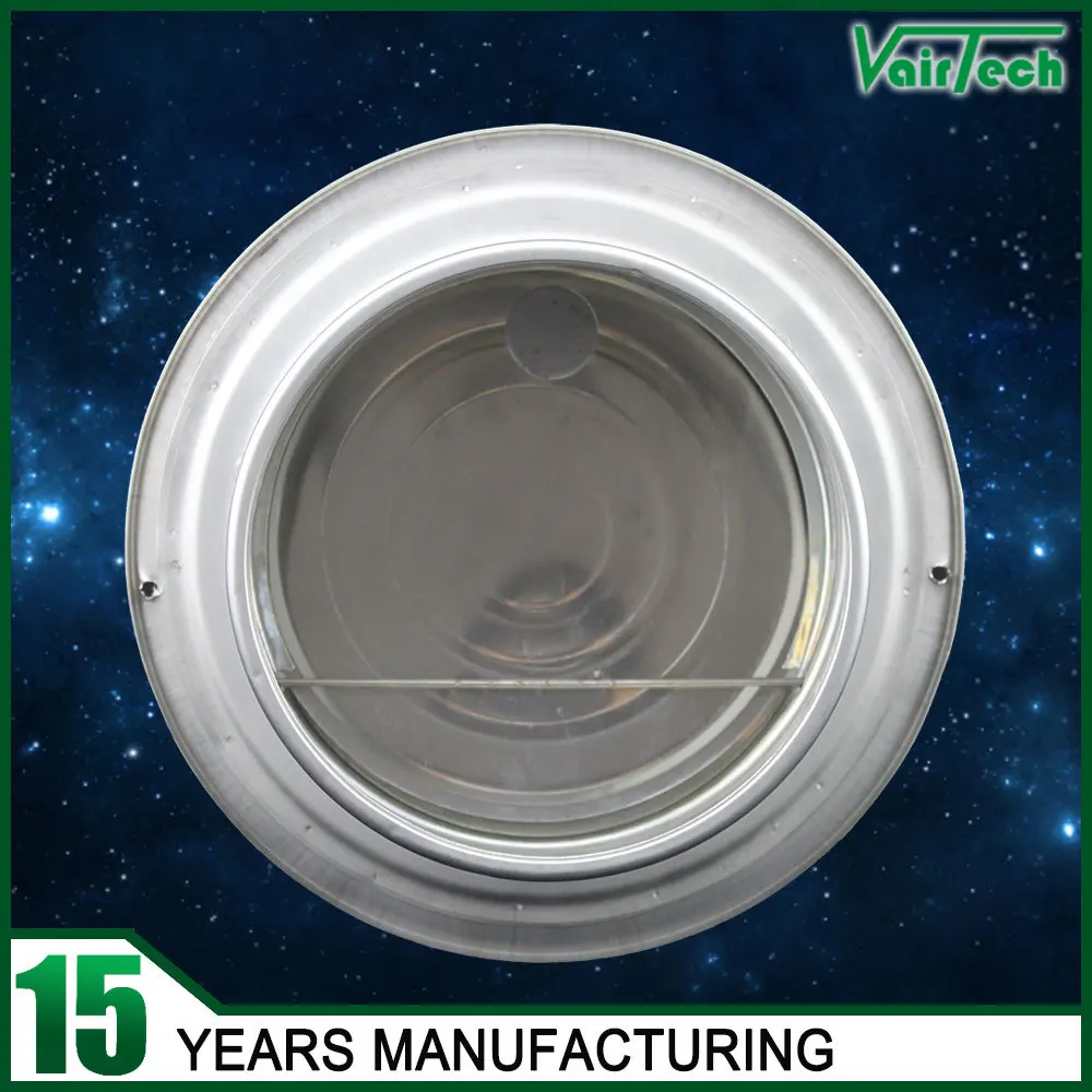 Hvac Stainless Steel Round air Vent Cap with Non Return Damper