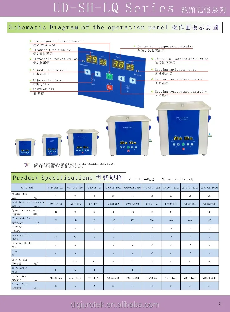 Eumax 10L цифровая контрольная панель с подогревом и сенсорное управление ключ прочный материал из нержавеющей стали ультразвуковой очиститель