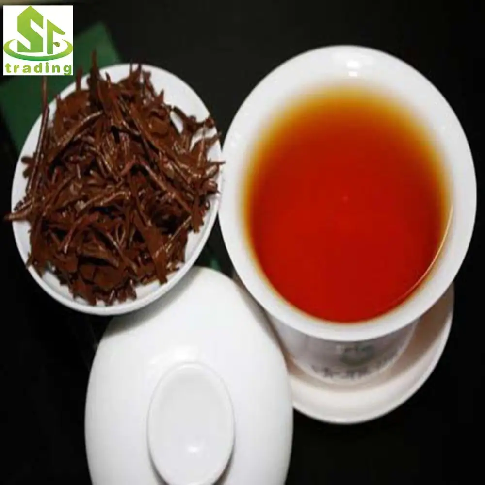 Chinese Organic Black Tea Laspsang Souchong Black Tea Wuyi Mountain Dried Black Tea