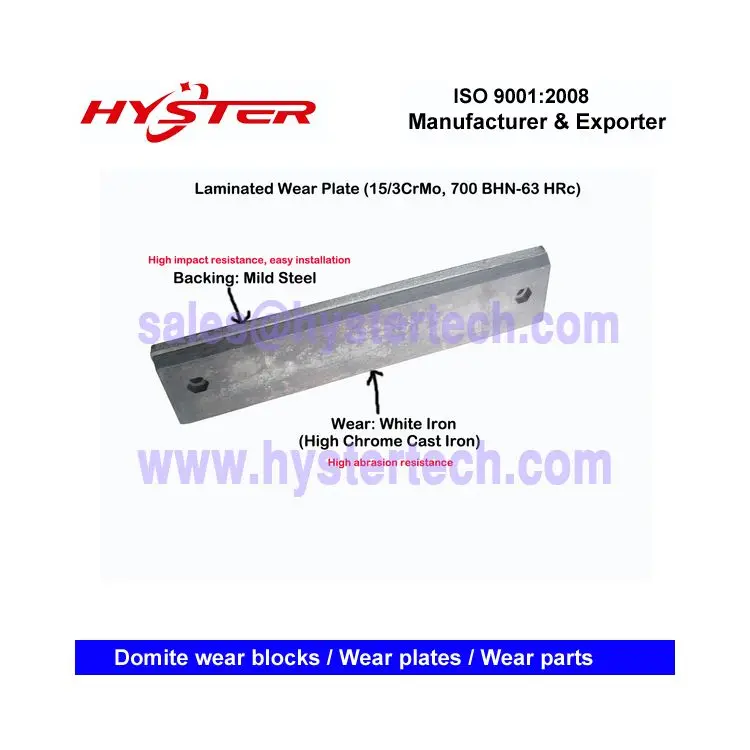 The most popular special discount bimetal wear liner plate 700BHN