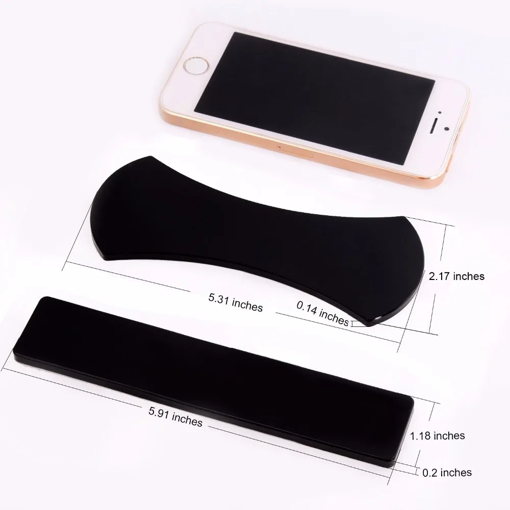 
Best Selling Nano Rubber Pads Sticky Gel Non-slip Phone Car Holder for Cellphone Pad Keys 