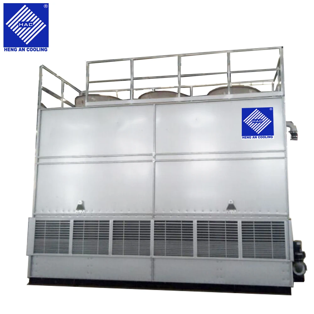 Ammonia Refrigeration Industrial Evaporative Condenser For 350hp Compressor For Industrial Refrigeration