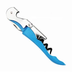 ah so metal personalized Stainless Steel Sommelier knife Corkscrew wine openers with logo