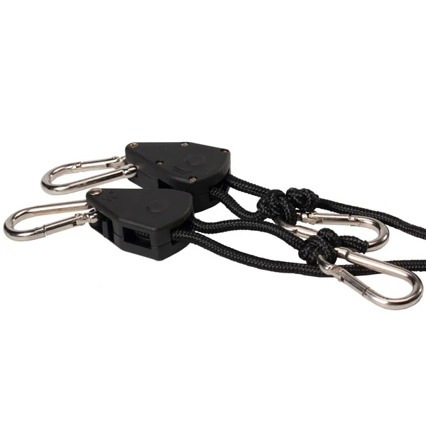 Orientrise Grow Tent Accessories Adjustable Hydroponics product LED grow light hanger rope ratchet hanger