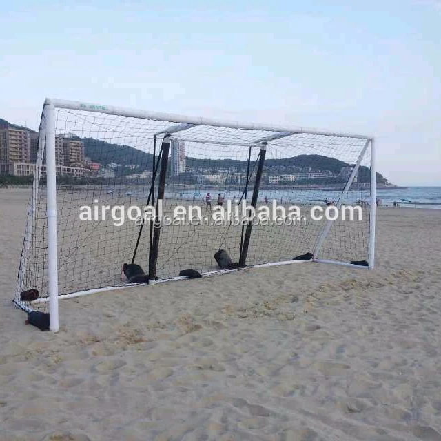 Guangzhou soccer equipment beach soccer goal portable air soccer goal