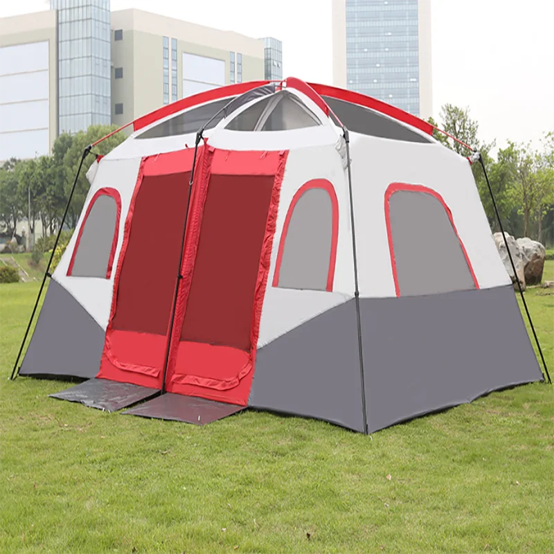 2019 Yeler high quality  outdoor double layers  Camping Tents for 8-10 person