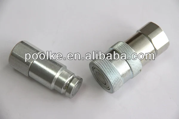 
ISO 16028 Flush-faced hydraulic quick connect coupling 