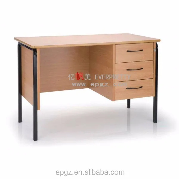 wooden office furniture computer desk study table and chair for student