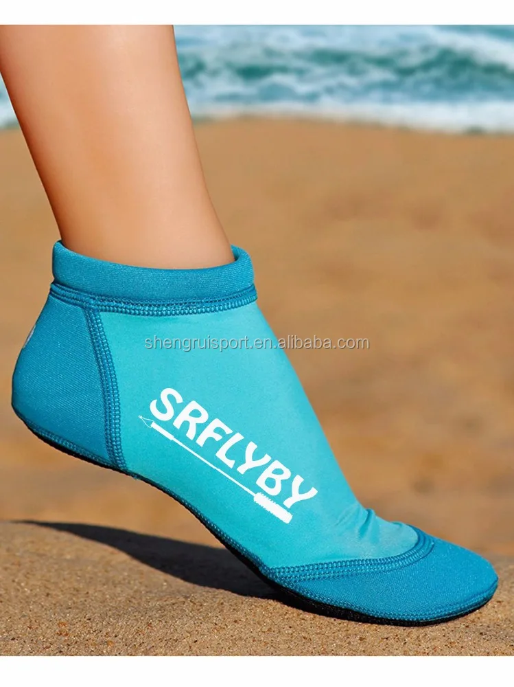 Colourful Neoprene hotsale low cut lightweight Neoprene Socks sand socks for surfing diving snorkelling swimming