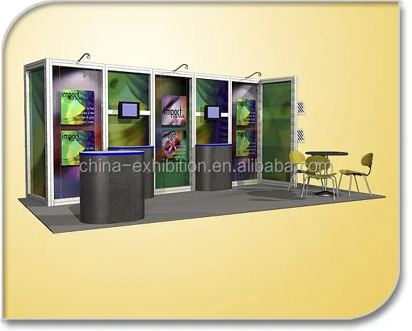 
Aluminum project exhibition stand booth 