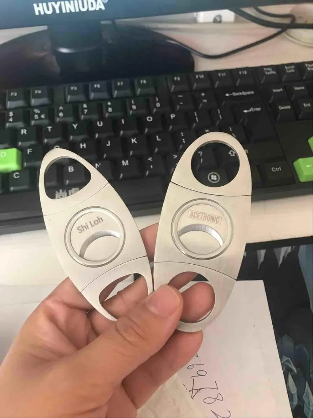 
Stainless steel cigar cutter,cigar scissors with custom logo 