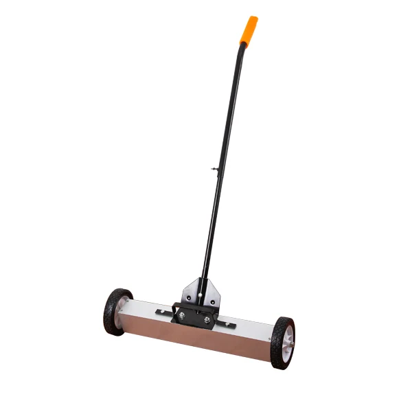 hand held magnetic sweeper magnet with wheels for sweeper