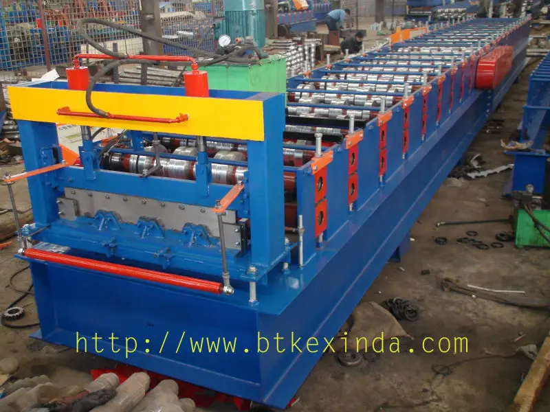 
Galvanized Sheet Metal Roofing Used Steel Decking Floor Tile Making Machine Price 