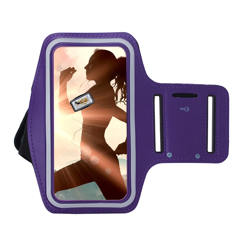 Armband For Size 4' 4.5' 4.7' 5' 5.5' 6' inch Sports Cell Phone Holder Case For iphone Huawei Samsung Phone On Hand