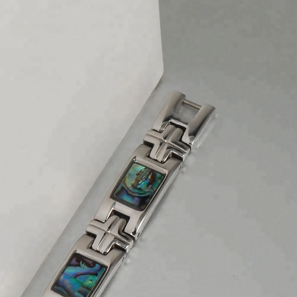 Wollet bangladesh jewelry with bio magnetic stainless steel bracelet for wholesale