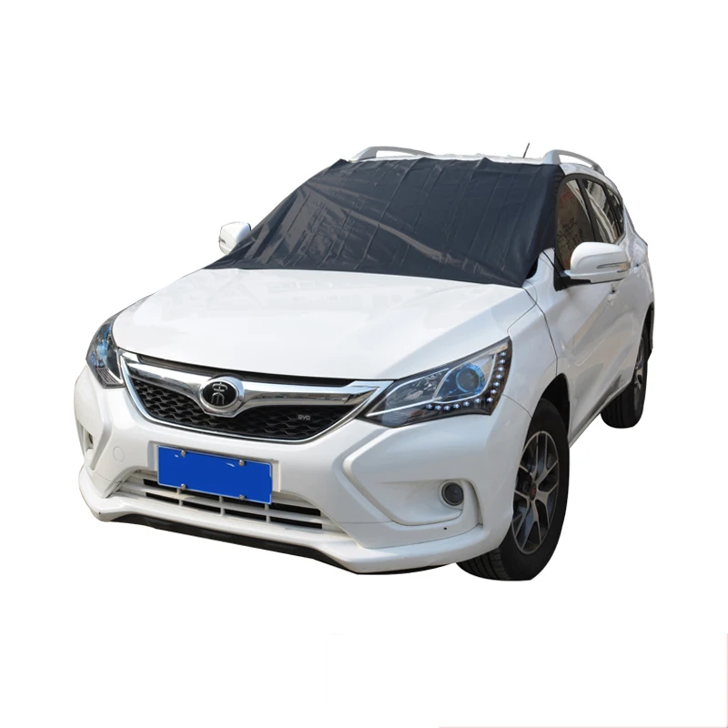 Windshield Cover                                                                     Magnetic Car Cover Frost Blocker snow cover