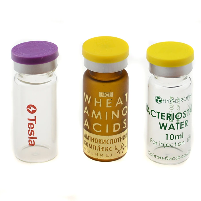 Customized 10r vials glass material glass vials for injection