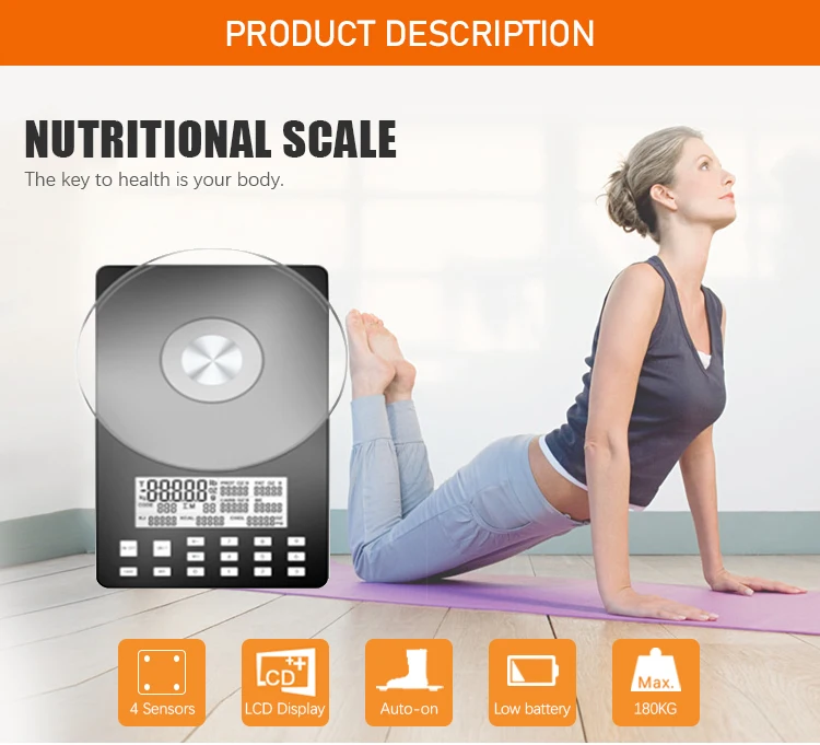 digital kitchen food smart nutrition scale 0.1G 5 kg Smart Kitchen Scale Food Nutrition Scale