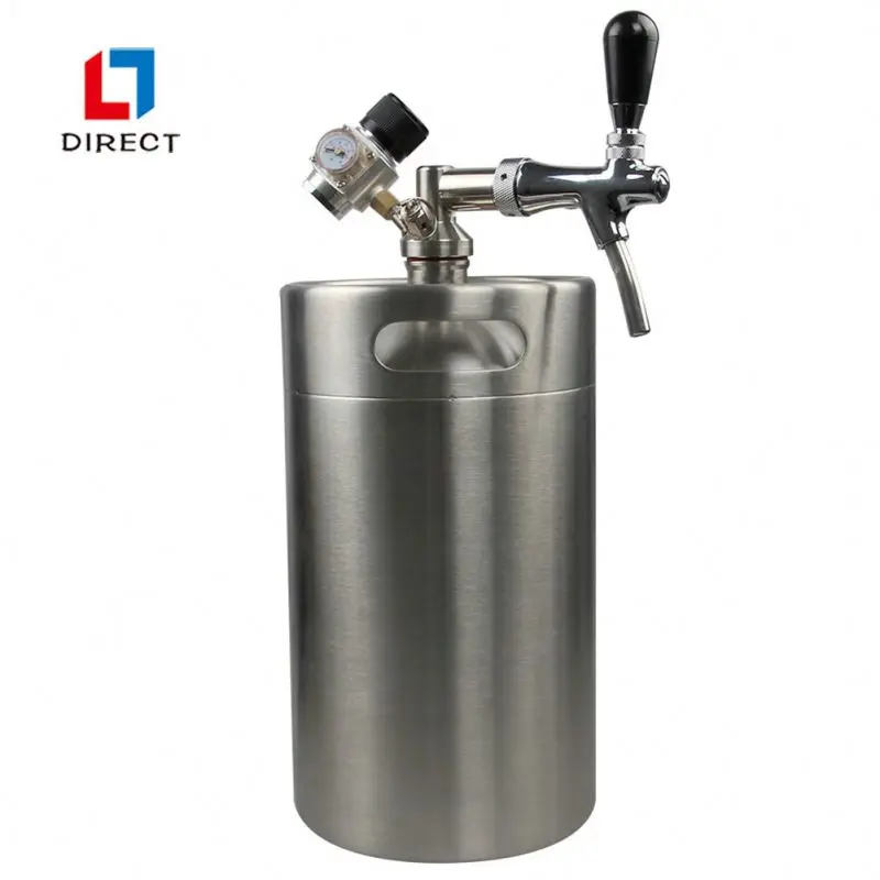 High quality 2gal/8l cornelius beer keg with tapping kit