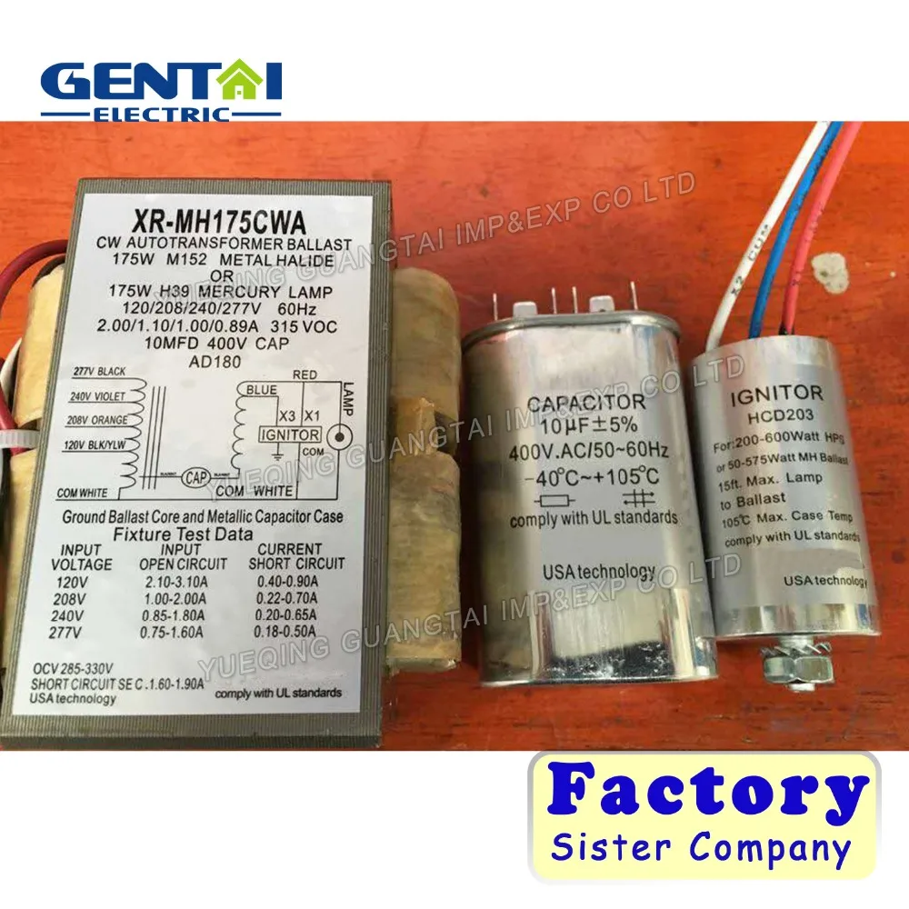 Lighting Ballast Factory HID Magnetic Ballast for Metal Halide Lamp High Pressure Sodium and Mercury Vapor Lamp Bulb