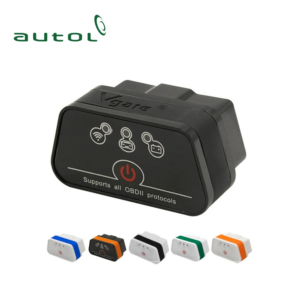 Original VGATE ELM327 WIFI iCar 2 Wifi OBD OBD2 Diagnostic Scanner ELM 327 iCar2 WIFI VGATE Support for iPhone /Android/PC