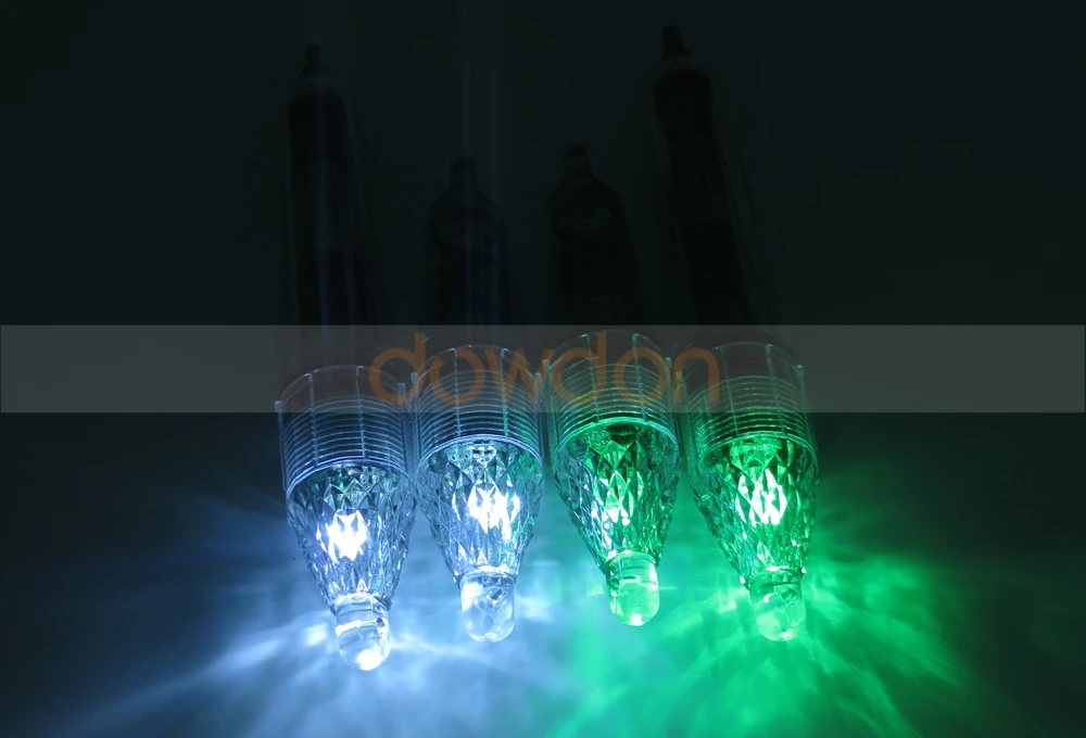 17 12cm Attract Fish Lure Lamp Green Led Fishing Float Light