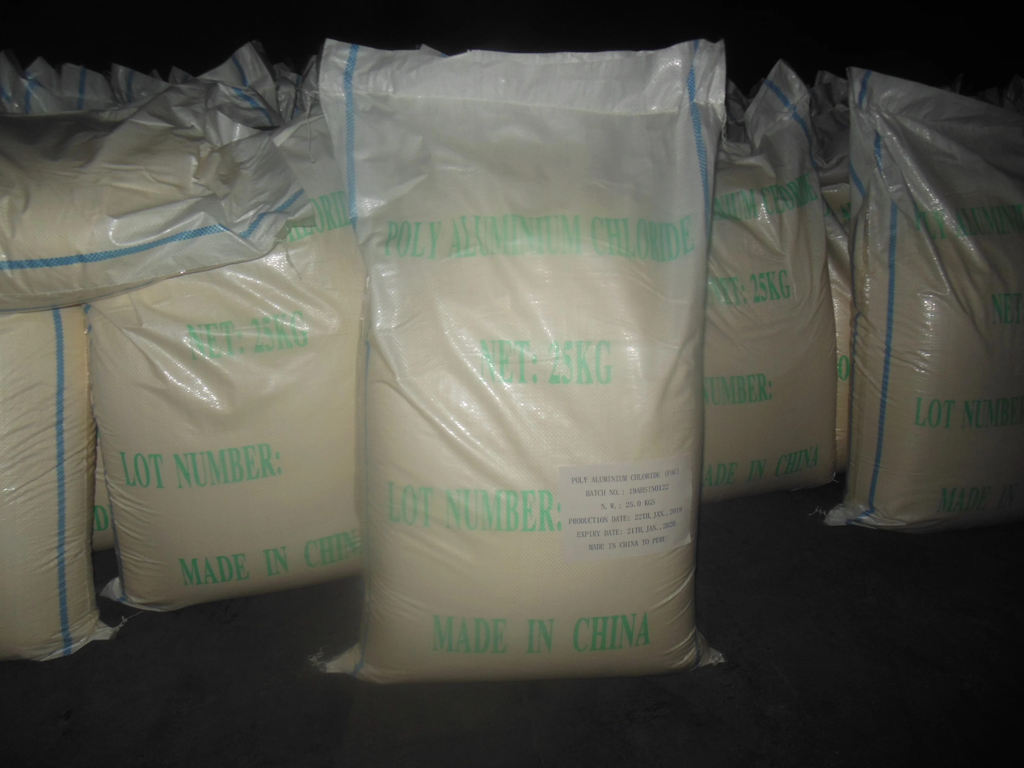 Yellow and White High Purity Powder Polyaluminium Chloride