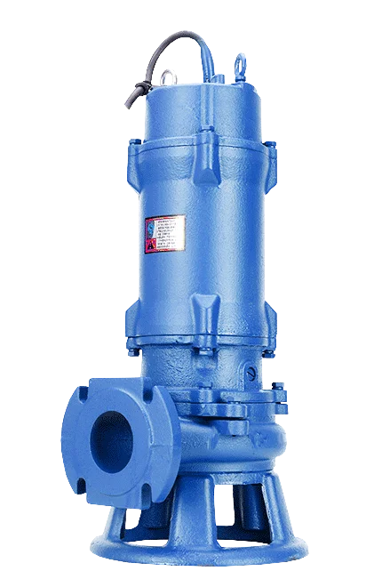 15m3/h 2.2kw popular centrifugal residential sewage grinder pump for waste toilet cutting knife submersible sewage pump in china