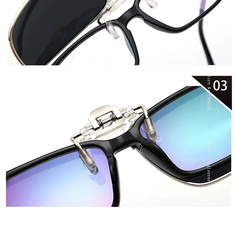 Polarized Fit Over Glasses Sunglasses With Box Clip On Sunglasses Flip