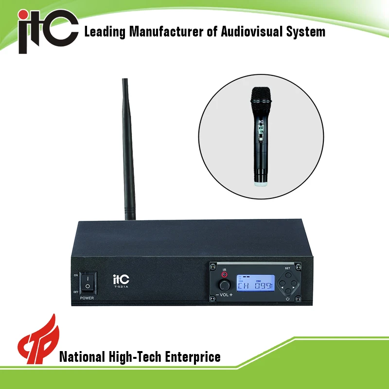 T-531A Ручной Тип PLL УВЧ Беспроводной Микрофон для Учителя