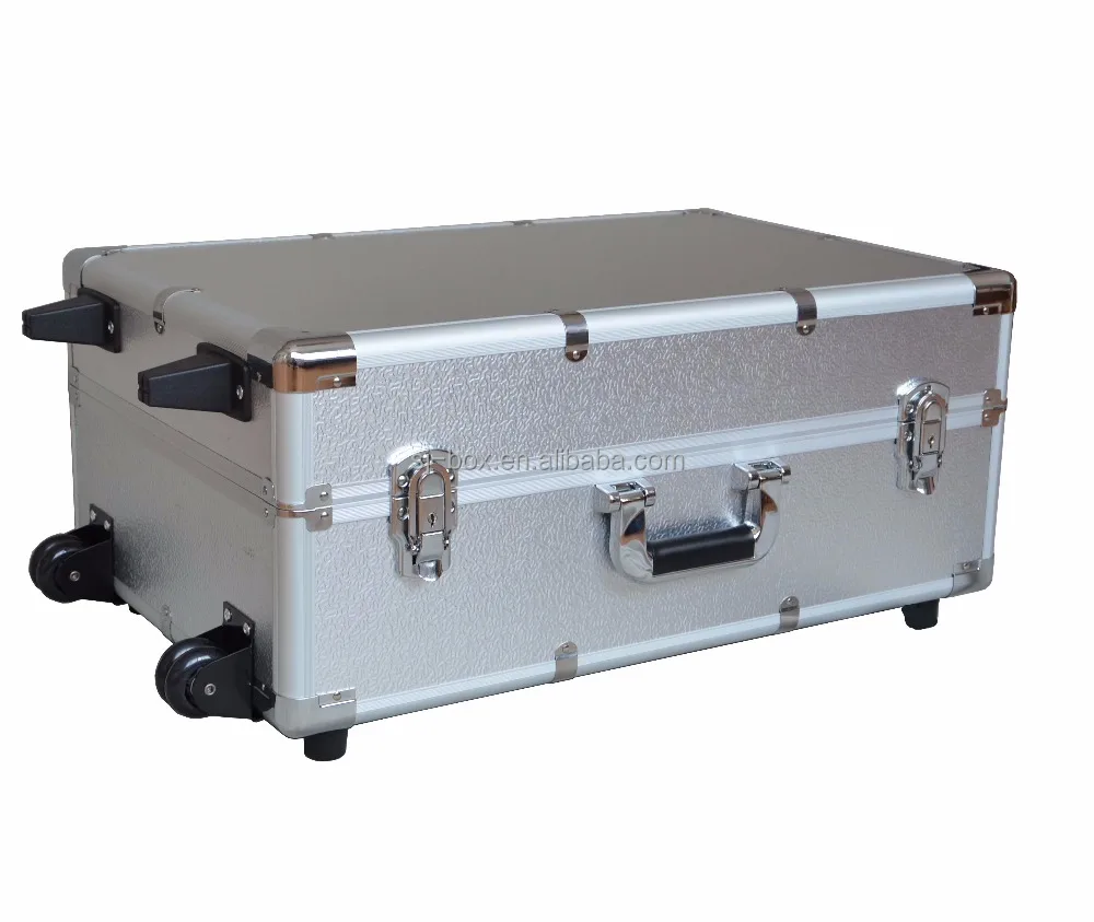 High capacity Aluminum Rolling Trolley Suitcase