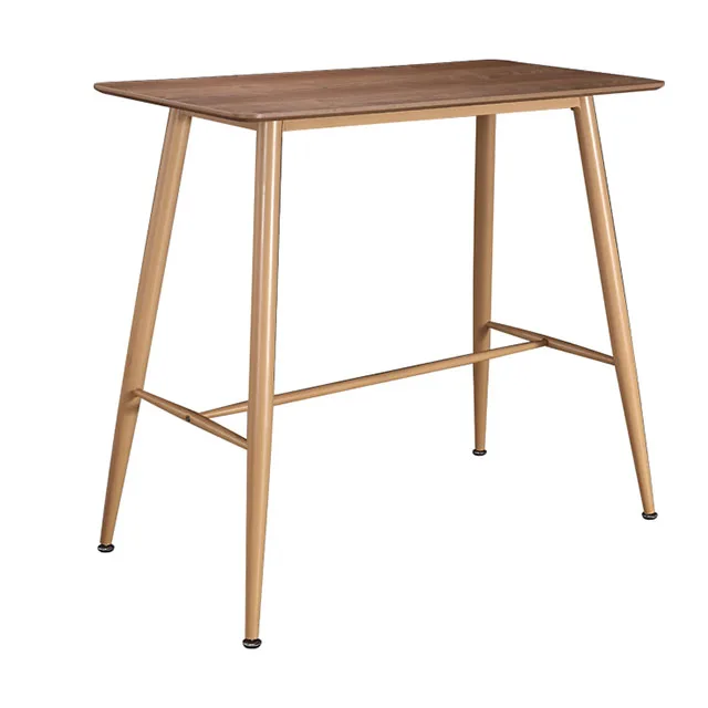 
European Favor Bar And Lounge Furniture Used Wooden Bar Furniture Square Top Bar Bistro Table 