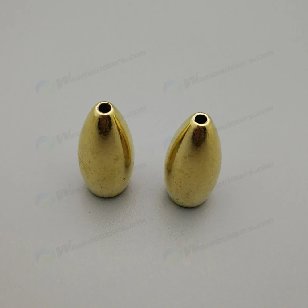 Wide range of sizes brass flipping weight,  brass fishing Weights