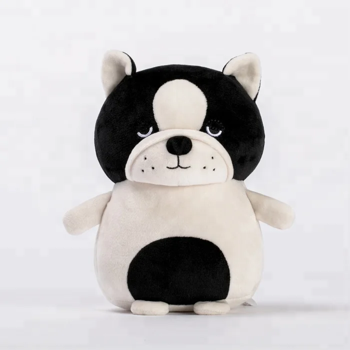 OEM  best made cute design stand animal stuffed bulldog animal plush toy