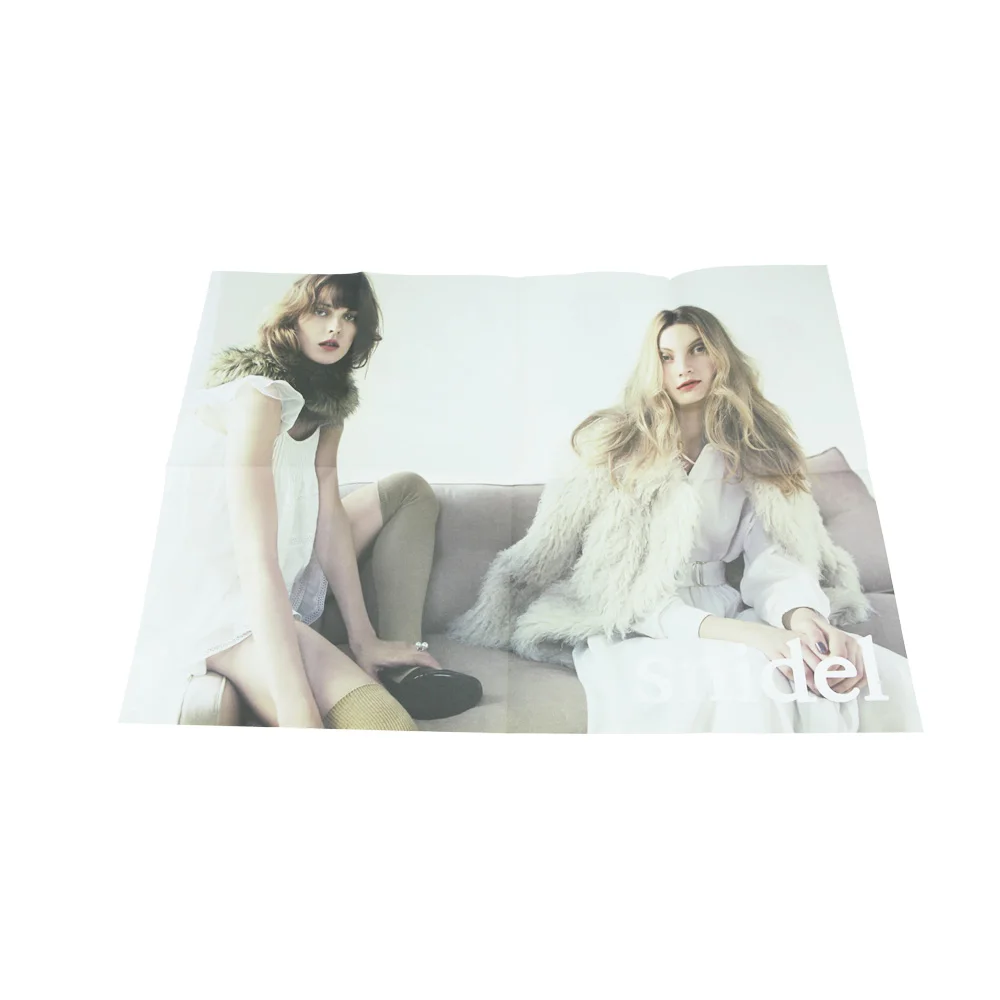 
High Quality Clothes Flyer Cheap Poster Printing Folded Leaflet Printing 