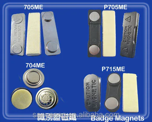 
Self-adhesive plastic combo clip Rotatable Badge Clip 
